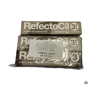 3pcs Set REFECTOCIL Eyebrow & Eyelash Tint * Light Natural Brown 3 3!